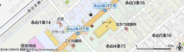 未来屋書店旭川シーナ店周辺の地図