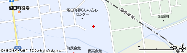 沼田町役場　沼田町社会福祉協議会周辺の地図