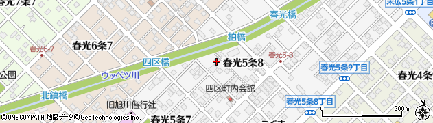 旭川総合システム有限会社周辺の地図