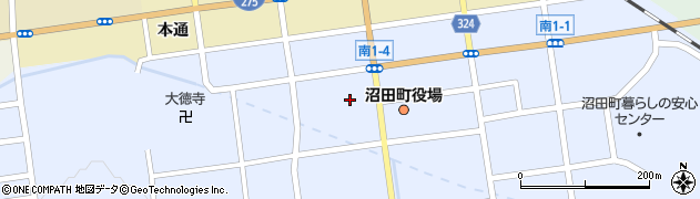 沼田町図書館周辺の地図