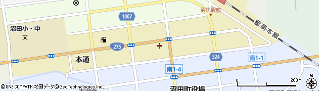 沼田化粧品店周辺の地図