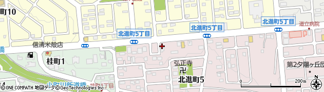イコマ北海道株式会社北見店周辺の地図