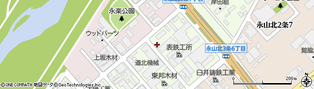 大陽日酸北海道株式会社周辺の地図