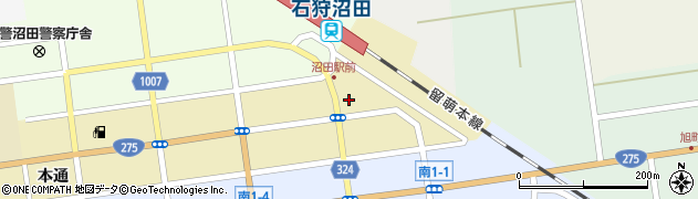 沼田町商工会周辺の地図