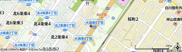吉川理容所周辺の地図