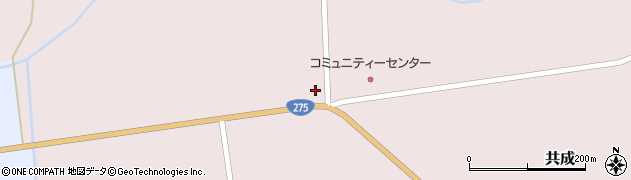 北海道雨竜郡沼田町共成1周辺の地図