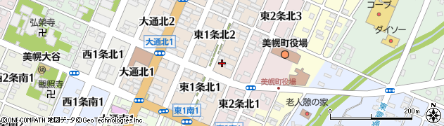 藤田美容室周辺の地図