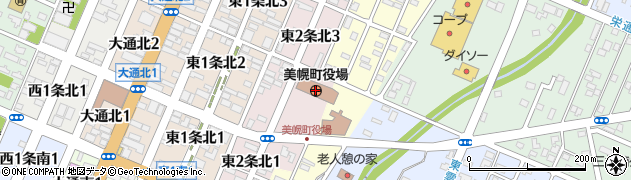 北海道美幌町（網走郡）周辺の地図