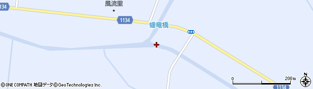 蟠竜橋周辺の地図