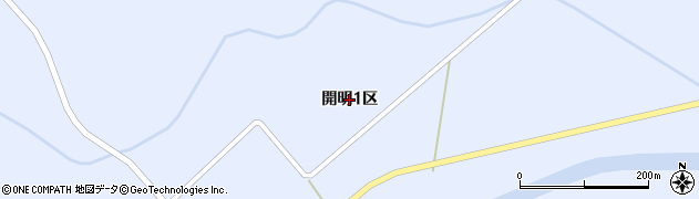 北海道当麻町（上川郡）開明（１区）周辺の地図