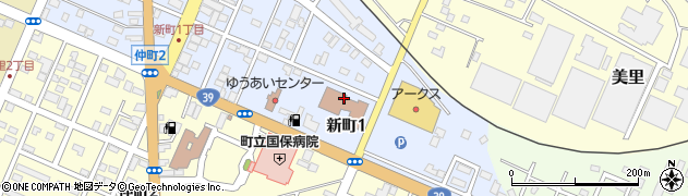 美幌町コミュニティセンター周辺の地図