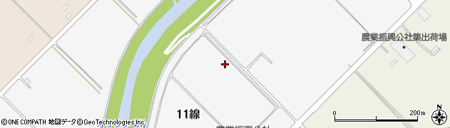 北海道鷹栖町（上川郡）１１線周辺の地図