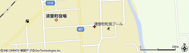 清里町役場　清里温泉緑清荘周辺の地図