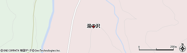 北海道増毛町（増毛郡）湯の沢周辺の地図