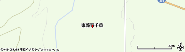 北海道網走郡大空町東藻琴千草周辺の地図