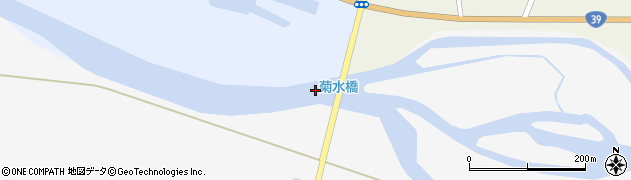 菊水橋周辺の地図