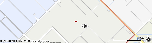 北海道鷹栖町（上川郡）７線周辺の地図
