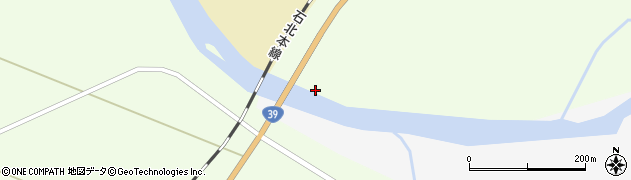 上川大橋周辺の地図