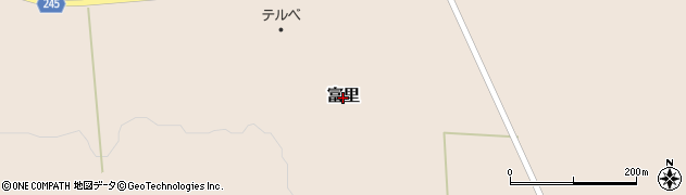 北海道北見市富里周辺の地図