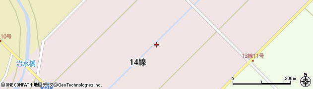 北海道上川郡鷹栖町１４線周辺の地図