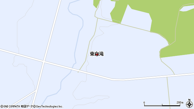 〒099-0124 北海道紋別郡遠軽町東白滝の地図