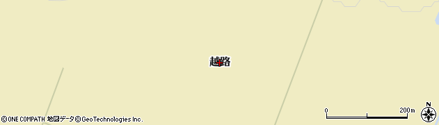 北海道上川町（上川郡）越路周辺の地図