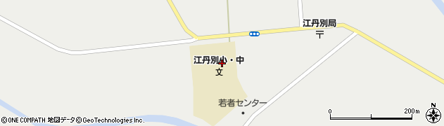 旭川市立江丹別小中学校周辺の地図