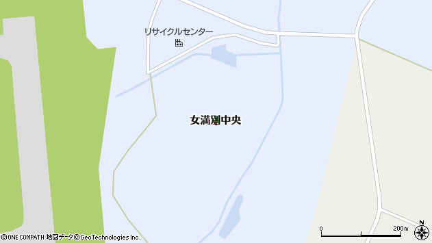 〒099-2371 北海道網走郡大空町女満別中央の地図