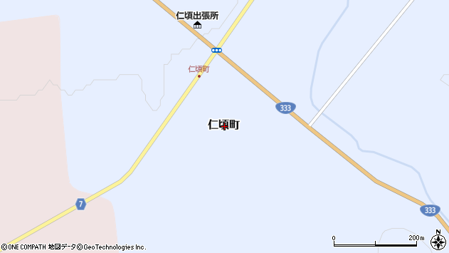 〒090-0003 北海道北見市仁頃町の地図