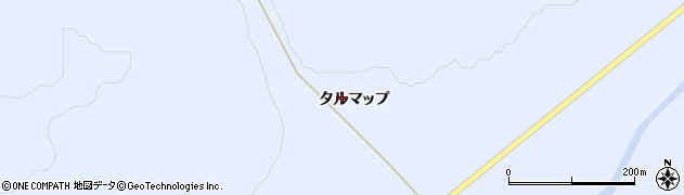北海道留萌市留萌村（タルマップ）周辺の地図