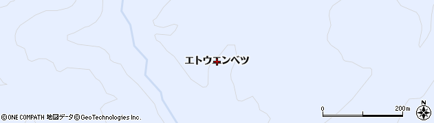 北海道留萌市留萌村（エトウエンベツ）周辺の地図
