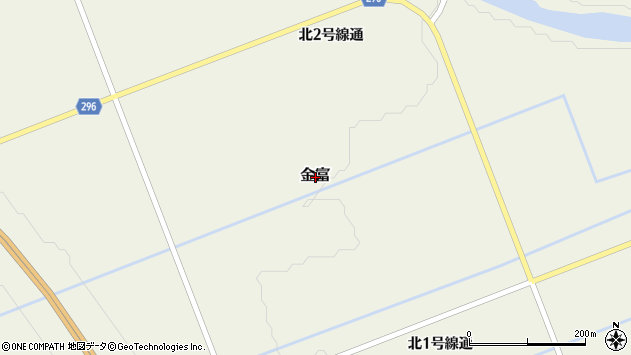 〒078-1411 北海道上川郡愛別町金富の地図