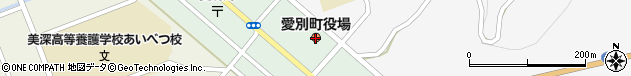 北海道上川郡愛別町周辺の地図