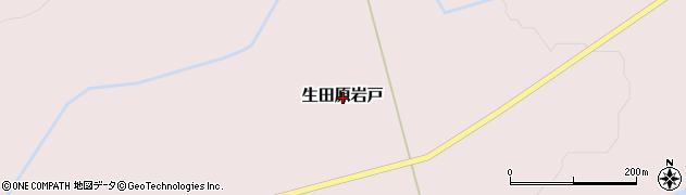 北海道紋別郡遠軽町生田原岩戸周辺の地図