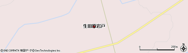 北海道遠軽町（紋別郡）生田原岩戸周辺の地図