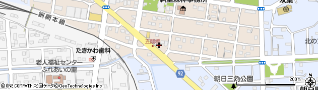 沢田モータース周辺の地図