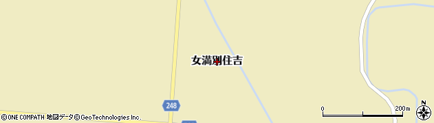 北海道大空町（網走郡）女満別住吉周辺の地図