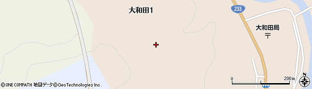 北海道留萌市大和田周辺の地図