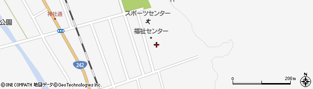 遠軽町役場　生田原福祉センター周辺の地図