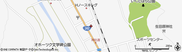 遠軽地区広域組合消防署生田原出張所周辺の地図