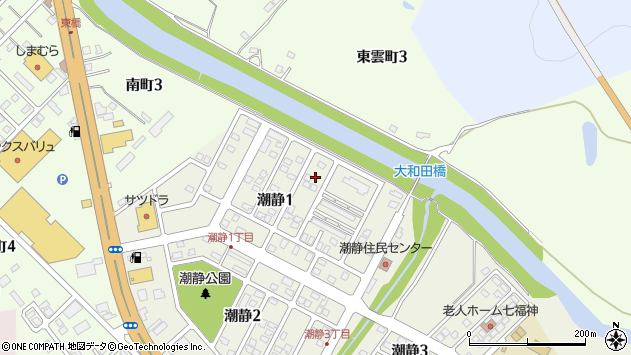 〒077-0013 北海道留萌市留萌原野（１〜１２線）の地図