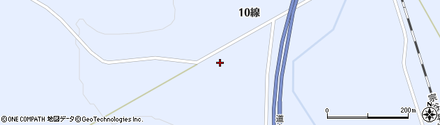 北海道上川郡比布町北１０線周辺の地図