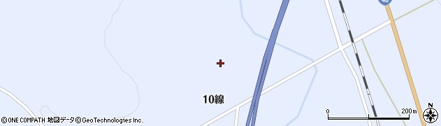 北海道上川郡比布町北１０線14周辺の地図