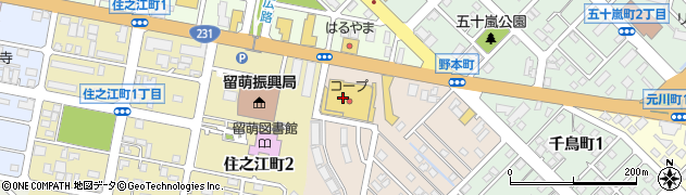 株式会社北海道サンジェルマン　レフボン留萌店周辺の地図