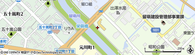 栄萌橋周辺の地図