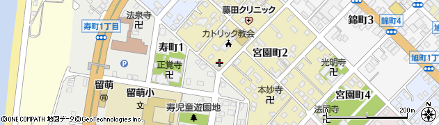 原寿志税理士事務所周辺の地図