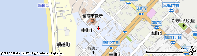 留萌市役所留萌市教育委員会　学校教育課周辺の地図