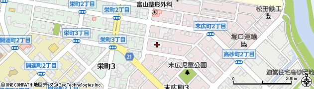 株式会社北日本ビル管理周辺の地図