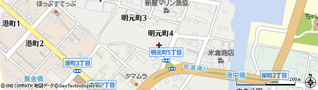 沿岸バス株式会社　留萌営業所周辺の地図
