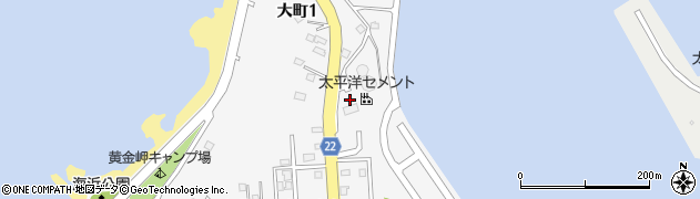 北海道留萌市大町周辺の地図